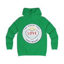 Load image into Gallery viewer, Asbury Park Love Contingent Girlie College Hoodie - Bright