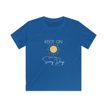 Load image into Gallery viewer, Kids Softstyle Tee - Keep On for the Sunny Days