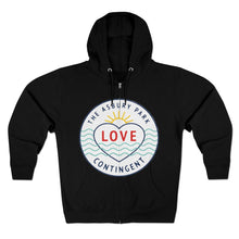 Load image into Gallery viewer, Asbury Park Love Contingent Color Logo Unisex Premium Full Zip Hoodie