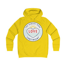Load image into Gallery viewer, Asbury Park Love Contingent Girlie College Hoodie - Bright