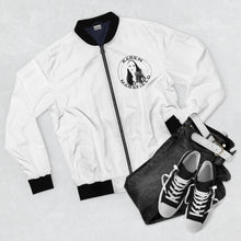 Load image into Gallery viewer, Men's AOP Bomber Jacket - KM logo