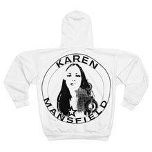 Load image into Gallery viewer, AOP Unisex Zip Hoodie - KM Logo