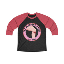 Load image into Gallery viewer, Unisex Tri-Blend 3/4 Raglan Tee - Vintage Bleeding Knees Collectors Edition
