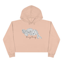 Load image into Gallery viewer, Bunny Bunny Crop Hoodie