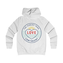 Load image into Gallery viewer, Asbury Park Love Contingent Girlie College Hoodie - Bright