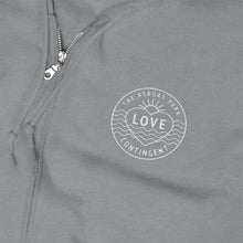 Load image into Gallery viewer, Asbury Park Love Contingent Embroidered Unisex Zip Up Hoodie