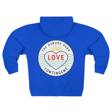 Load image into Gallery viewer, Asbury Park Love Contingent Color Logo Unisex Premium Full Zip Hoodie