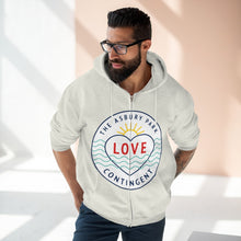 Load image into Gallery viewer, Asbury Park Love Contingent Color Logo Unisex Premium Full Zip Hoodie