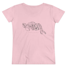 Load image into Gallery viewer, Bunny Bunny Organic Women's Lover T-shirt
