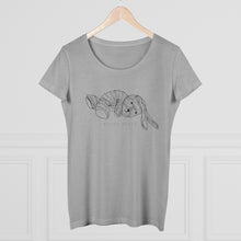 Load image into Gallery viewer, Bunny Bunny Organic Women's Lover T-shirt