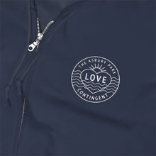 Load image into Gallery viewer, Asbury Park Love Contingent Embroidered Unisex Zip Up Hoodie