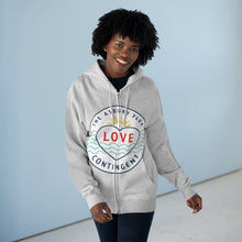 Load image into Gallery viewer, Asbury Park Love Contingent Color Logo Unisex Premium Full Zip Hoodie