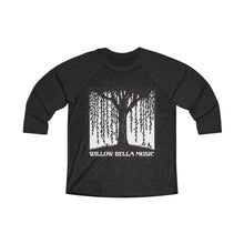 Load image into Gallery viewer, Willow Bella Music Unisex Tri-Blend 3/4 Raglan Tee