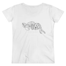 Load image into Gallery viewer, Bunny Bunny Organic Women's Lover T-shirt