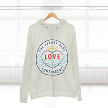 Load image into Gallery viewer, Asbury Park Love Contingent Color Logo Unisex Premium Full Zip Hoodie