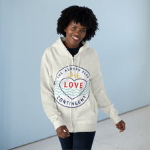 Load image into Gallery viewer, Asbury Park Love Contingent Color Logo Unisex Premium Full Zip Hoodie