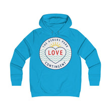 Load image into Gallery viewer, Asbury Park Love Contingent Girlie College Hoodie - Bright