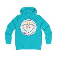 Load image into Gallery viewer, Asbury Park Love Contingent Girlie College Hoodie - Bright