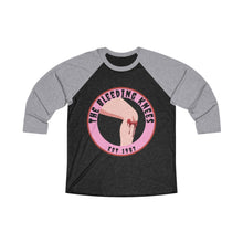 Load image into Gallery viewer, Unisex Tri-Blend 3/4 Raglan Tee - Vintage Bleeding Knees Collectors Edition