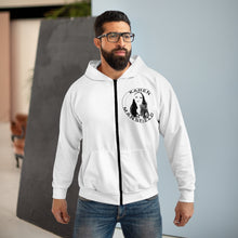 Load image into Gallery viewer, AOP Unisex Zip Hoodie - KM Logo