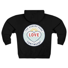 Load image into Gallery viewer, Asbury Park Love Contingent Color Logo Unisex Premium Full Zip Hoodie