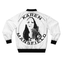 Load image into Gallery viewer, Men's AOP Bomber Jacket - KM logo