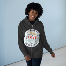 Load image into Gallery viewer, Asbury Park Love Contingent Color Logo Unisex Premium Full Zip Hoodie