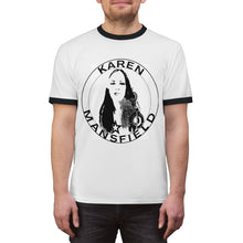 Load image into Gallery viewer, Unisex Ringer Tee - KM Logo