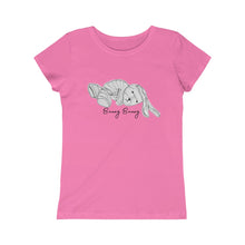 Load image into Gallery viewer, Bunny Bunny Girls Princess Tee