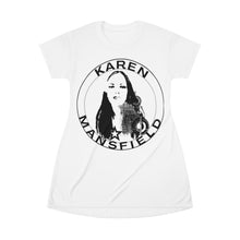 Load image into Gallery viewer, All Over Print T-Shirt Dress - KM Logo