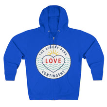Load image into Gallery viewer, Asbury Park Love Contingent Color Logo Unisex Premium Full Zip Hoodie