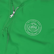 Load image into Gallery viewer, Asbury Park Love Contingent Embroidered Unisex Zip Up Hoodie
