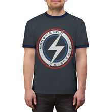 Load image into Gallery viewer, Mansfield Electric Unisex Ringer Tee