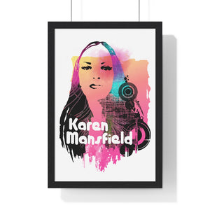 Premium Framed Vertical Poster - Karen Mansfield Limited Edition