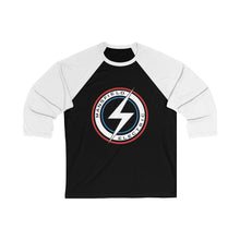 Load image into Gallery viewer, Mansfield Electric Unisex 3/4 Sleeve Baseball Tee
