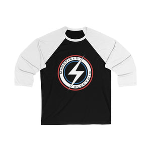 Mansfield Electric Unisex 3/4 Sleeve Baseball Tee