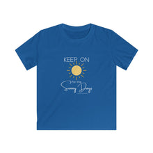 Load image into Gallery viewer, Kids Softstyle Tee - Keep On for the Sunny Days
