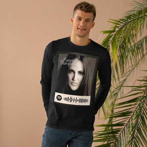 Scannable Spotify Karen Mansfield EP Code -  Men’s Base Longsleeve Tee