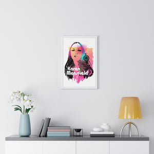 Premium Framed Vertical Poster - Karen Mansfield Limited Edition