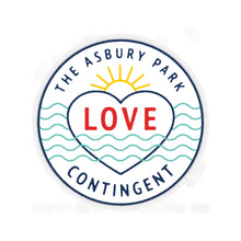 Load image into Gallery viewer, Asbury Park Love Contingent Kiss-Cut Stickers
