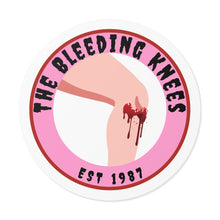 Load image into Gallery viewer, Bleeding Knees Round Vinyl Stickers
