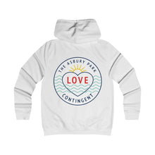 Load image into Gallery viewer, Asbury Park Love Contingent Girlie College Hoodie - Bright
