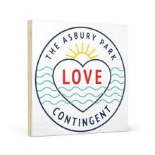 Load image into Gallery viewer, Asbury Park Love Contingent Wood Canvas
