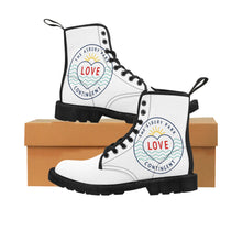 Load image into Gallery viewer, Asbury Park Love Contingent Women&#39;s Canvas Boots
