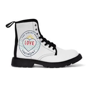 Asbury Park Love Contingent Women's Canvas Boots