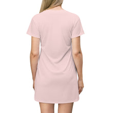 Load image into Gallery viewer, Bunny Bunny All Over Print T-Shirt Dress
