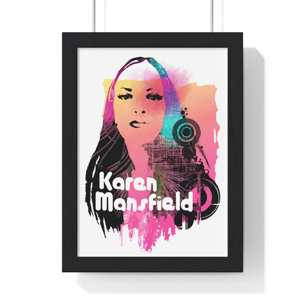 Premium Framed Vertical Poster - Karen Mansfield Limited Edition