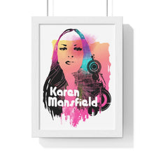 Load image into Gallery viewer, Premium Framed Vertical Poster - Karen Mansfield Limited Edition
