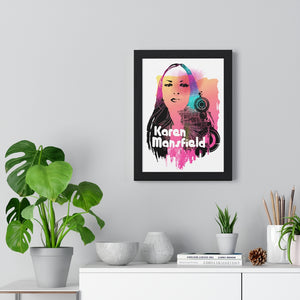 Premium Framed Vertical Poster - Karen Mansfield Limited Edition