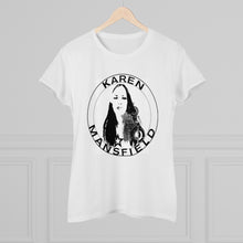 Load image into Gallery viewer, Women&#39;s Premium Cotton Tee - KM Logo
